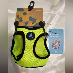 Gooby Everyday Green Mesh Vest Harness (2XS)